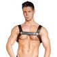Zado Læder Bryst Harness til Mænd I One Size