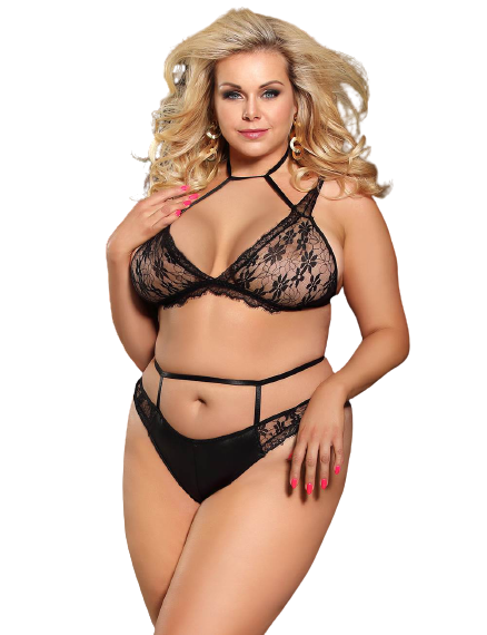 by LUANA - BERLIN Flot BH/Trusse Sæt (R80625|One size I Queen size I 2XL)