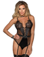 by LUANA - SANTIAGO  Satin Body (uden BH bøjle) (R80651-1|One size I Queen size I 4XL)