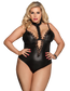 by LUANA - VALLETTA Eksklusiv Ciré Body med Halsstykke (R80663 I One size I Queen size)