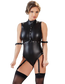 by LUANA - WARSZAWA Bodysuit Faux Læder (R80876|M|One size)