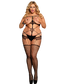 by LUANA - MALDIVES Åben Bodystocking (H3371|M|One size I Queen size)