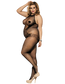 by LUANA - BUKAREST Fishnet Bodystocking Bundløs (H3137|One size - Queen size )