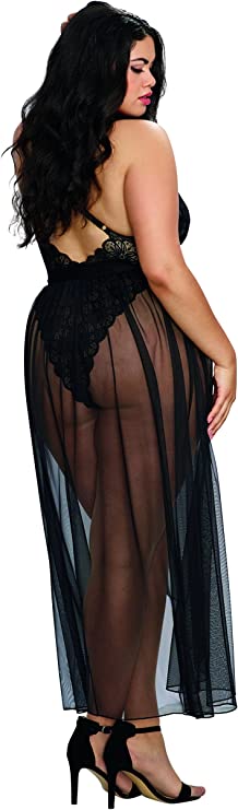 Dreamgirl Style 10996X - Womens Plus Size  Teddy