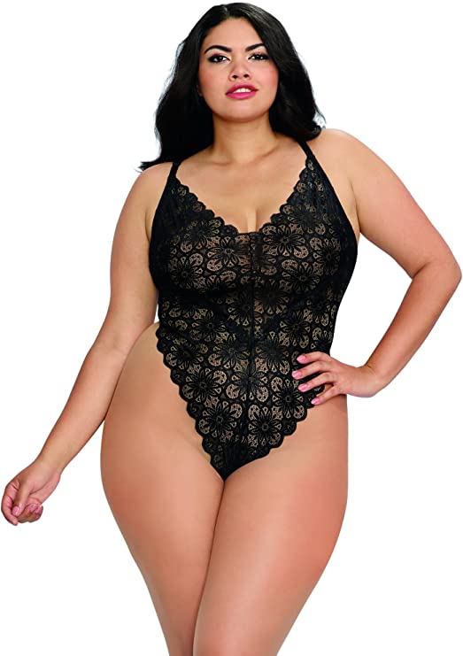 Dreamgirl Style 10996X - Womens Plus Size  Teddy