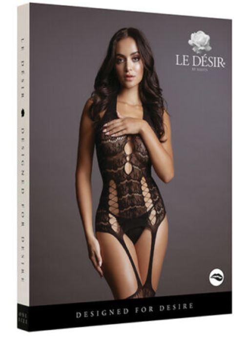 LE DÉSIR Lace Suspender Bodystocking - FRIDA