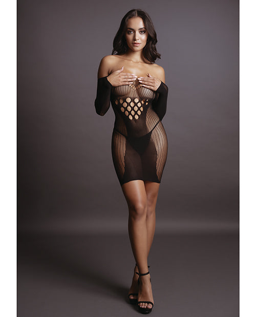 LE DÉSIR Long Sleeved Mini Dress - MAJA