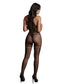 LE DÉSIR Net High Neck Bodystocking -  SAGA