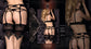 Studio Collants -  Garter Belt + Thong Black  I Art. 318