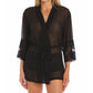 Dreamgirl - Awake Desire Robe by Black I Style 8740 PLUS SIZE